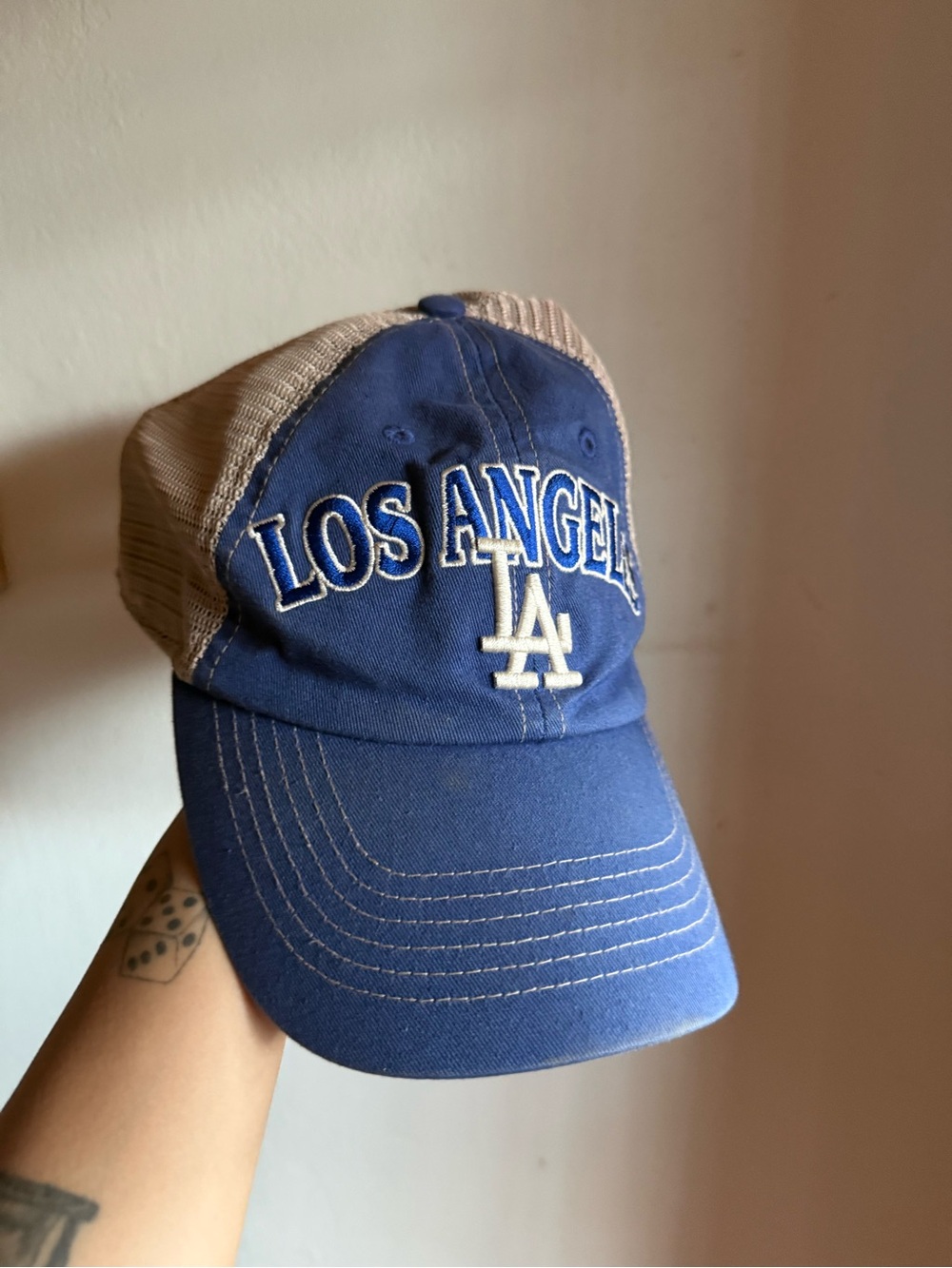 LA Dodgers Hat Vintage Size Small/Medium